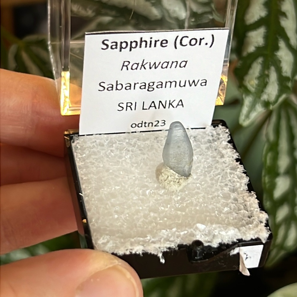 Unheated Raw Sapphire Crystal